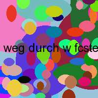 weg durch w fcste